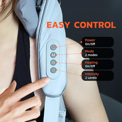 Powerful Electric Massager For Neck And Back Pain Relief