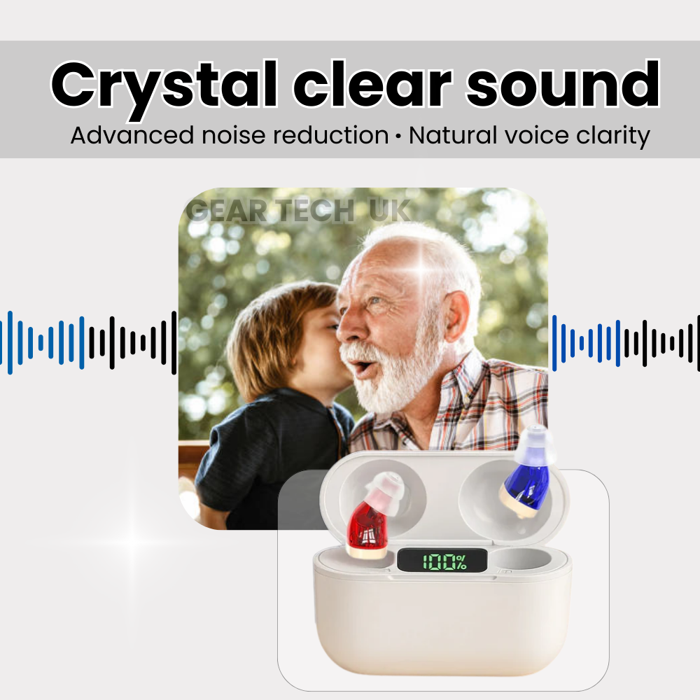 Budget Friendly Rechargeable Bluetooth Hearing Aids