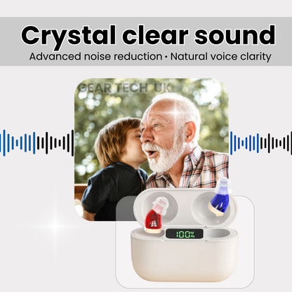 Budget Friendly Rechargeable Bluetooth Hearing Aids