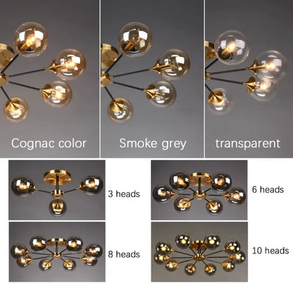 Green Glass Pendant Light Fixture