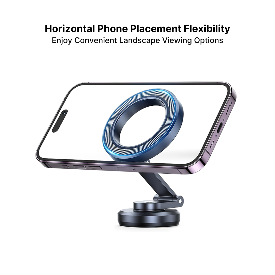 Strong Car Phone Holder with Adjustable Magnetic Base
