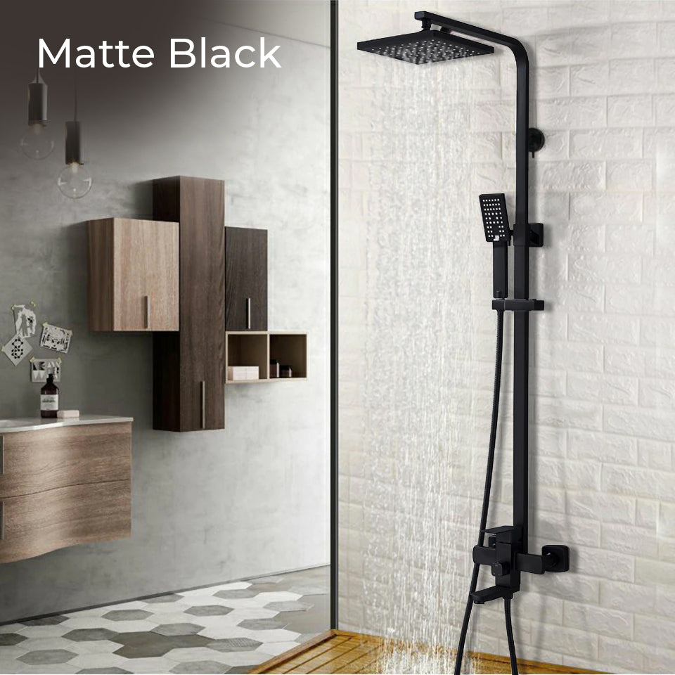 Luxury Rain Shower Head With Handheld Sprayer Easy Fit
