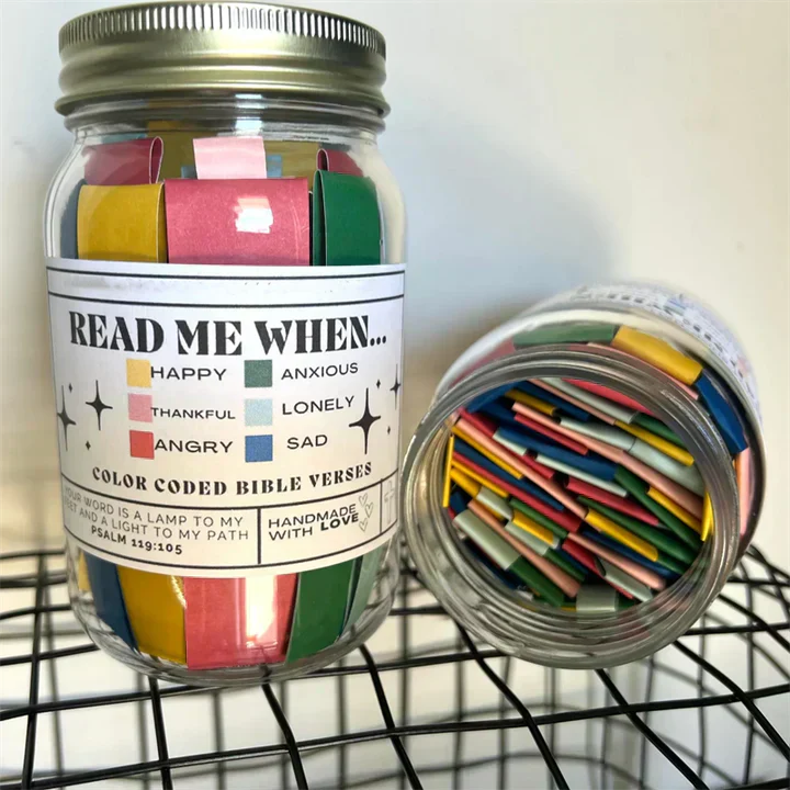 Inspirational Scripture Jar