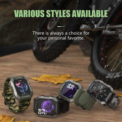 Rugged Outdoor Tactical Smartwatch With Long Lasting Battery
