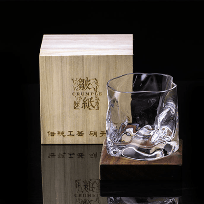 Handmade Japanese Whisky Glass Artisan Crafted