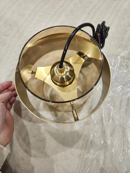 Sleek Hanging Glass Ceiling Lights