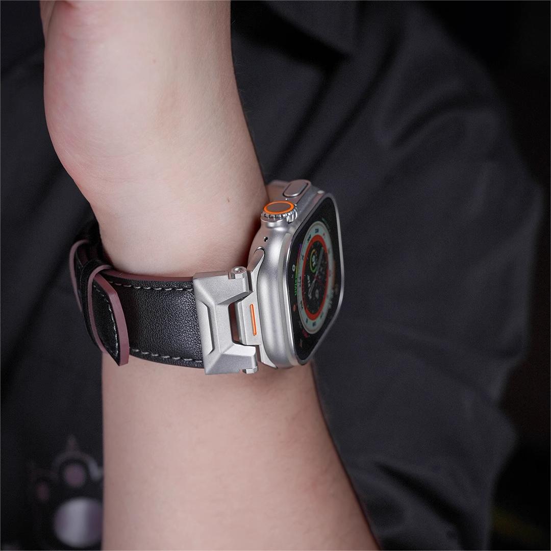 Soft Leather Replacement Band For Apple Watch