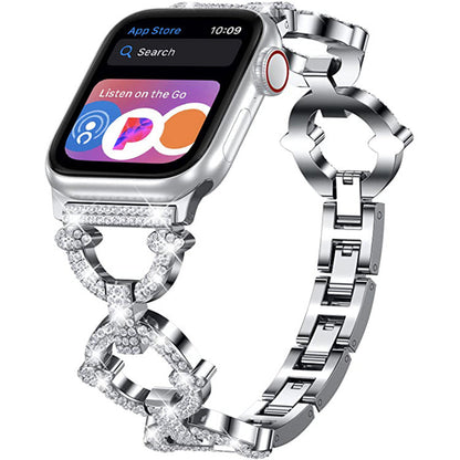 Shining Metal Smartwatch Chain Bracelet