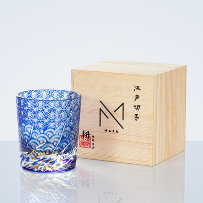 Luxury Engraved Whiskey Glass Set in Gift Box