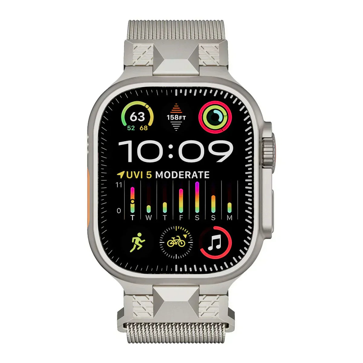 Strong Magnetic Apple Watch Metal Band