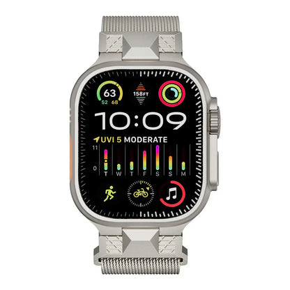Strong Magnetic Apple Watch Metal Band
