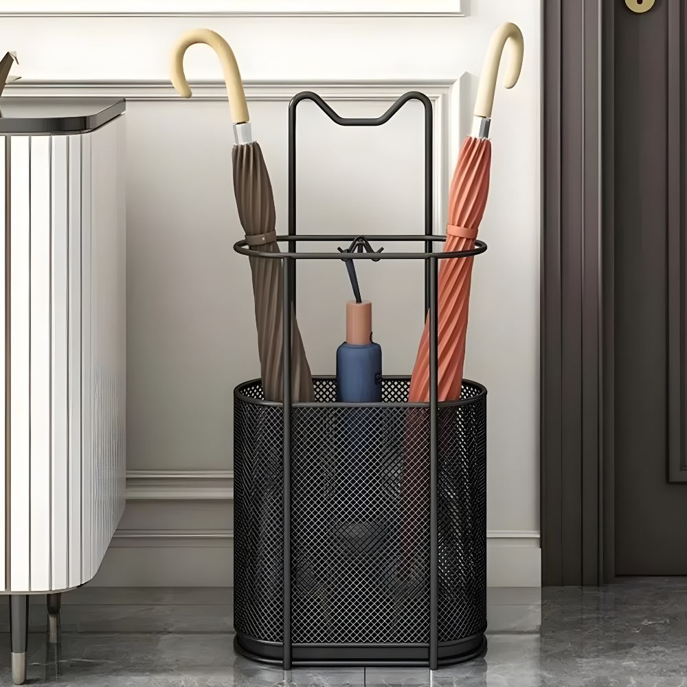 Sturdy Umbrella Holder With Water Catcher Tray - Lusomart