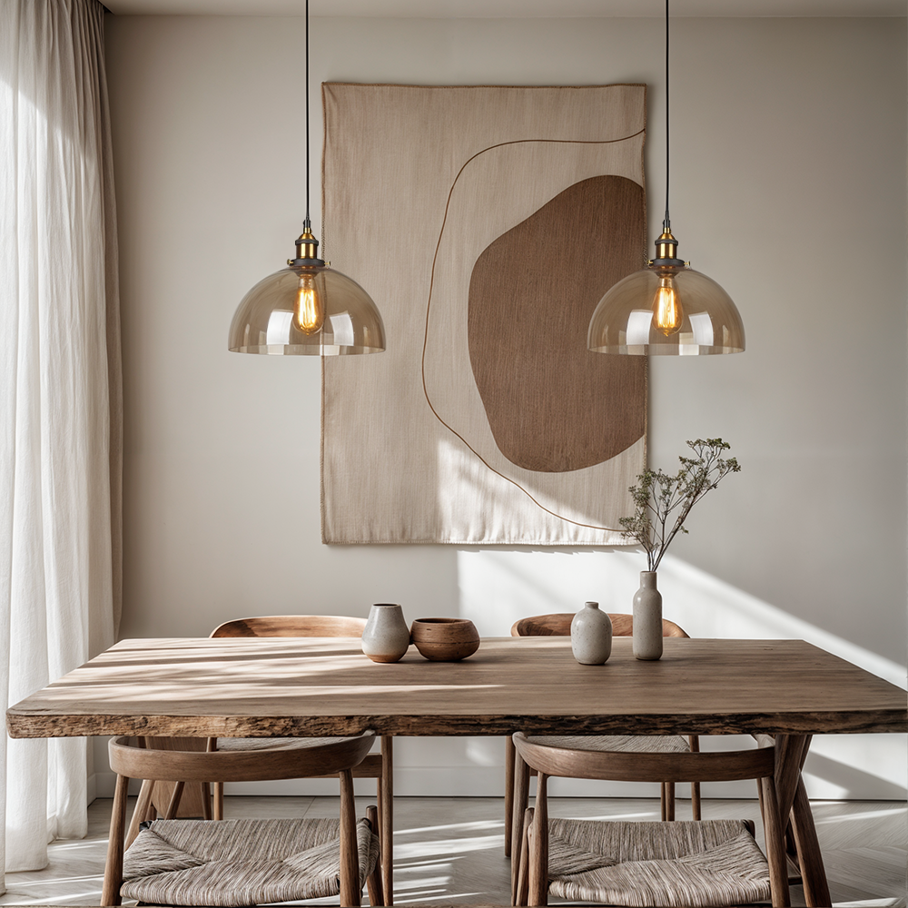 Stylish Hanging Glass Light Fixtures