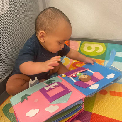Interactive 3D Sensory Play Learning Board - Lusomart
