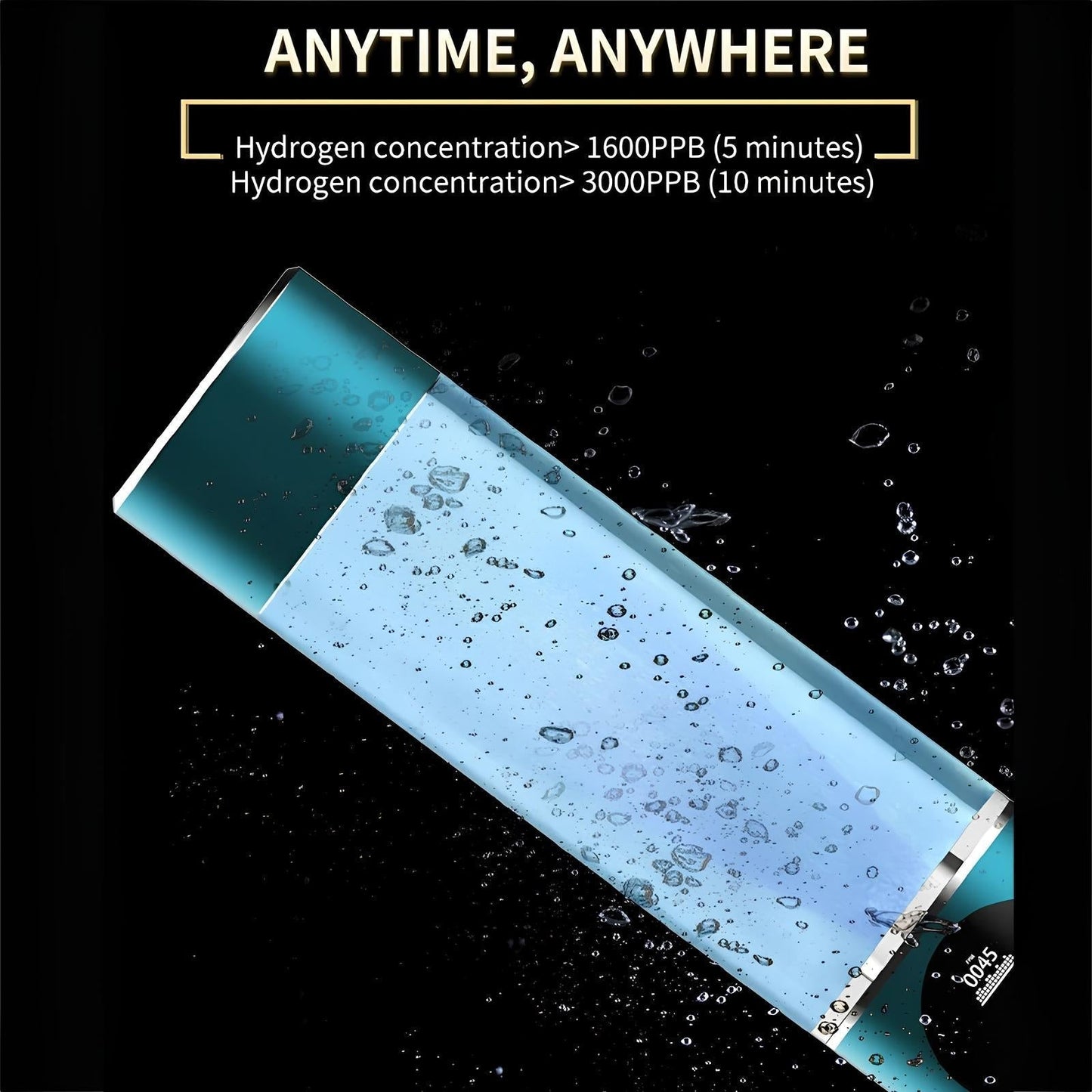 Alkaline Purified Hydrogen Infused Water Bottle Premium