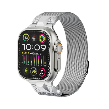 Strong Magnetic Apple Watch Metal Band - Lusomart