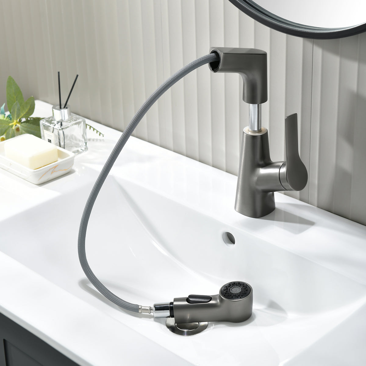 Stainless Steel Single Handle Kitchen Faucet