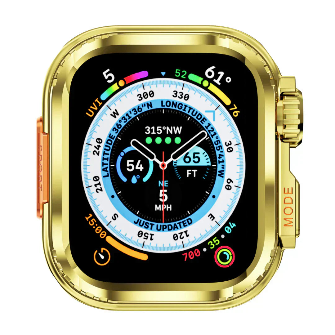 Durable Metal Protective Case for Apple Watch