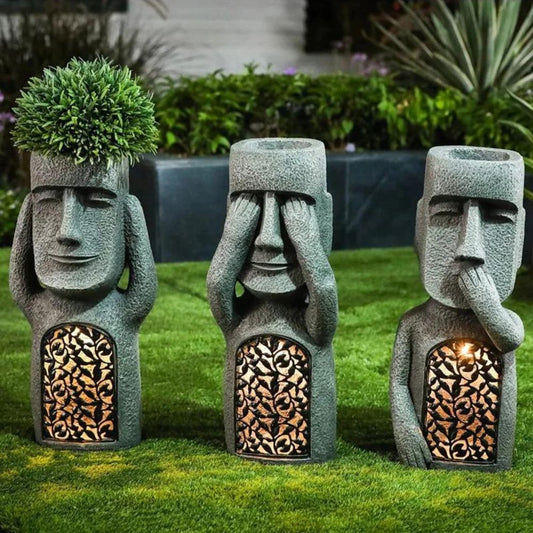 Garden Solar Statue - Decorative Outdoor Lighting - Lusomart