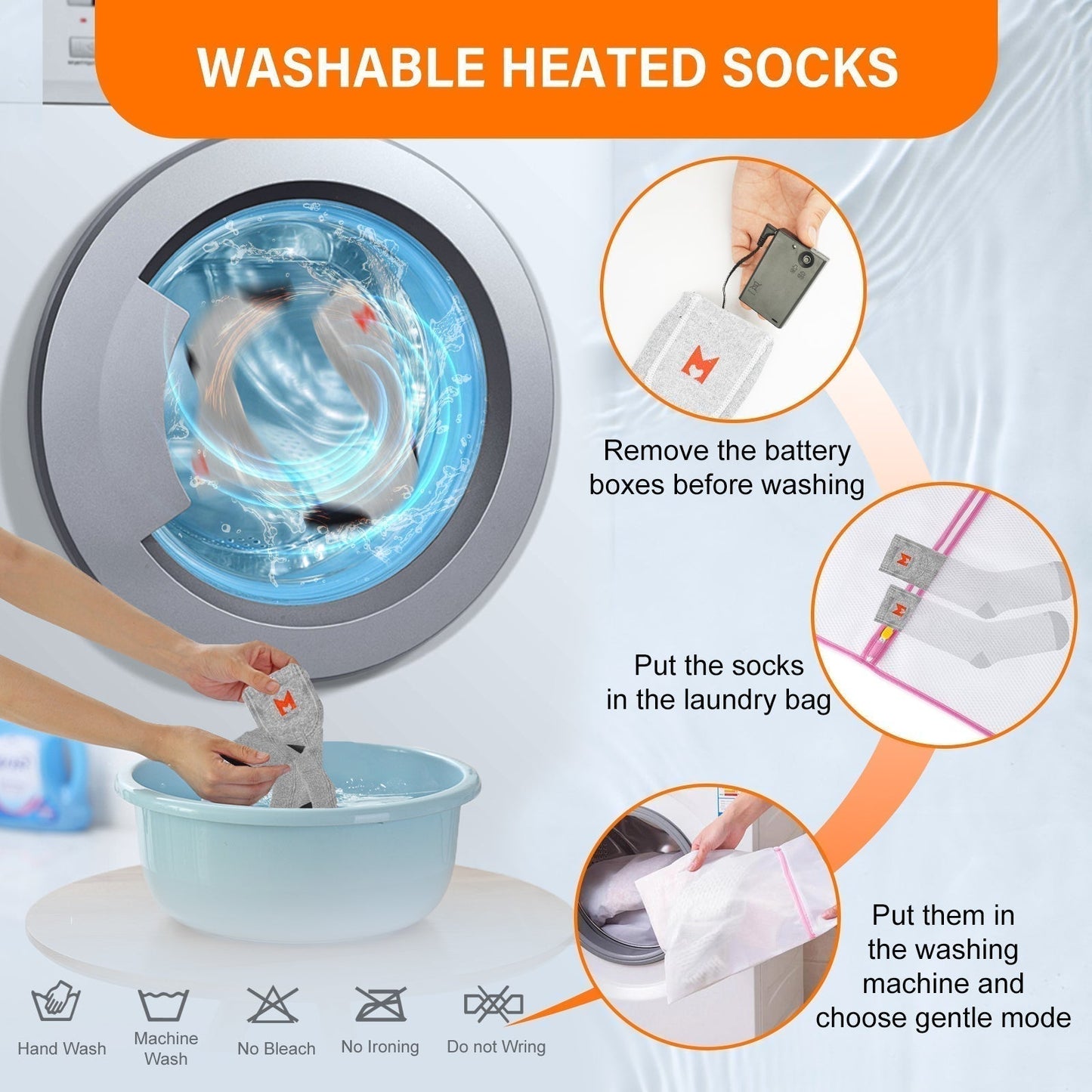 Warm Electric Heated Socks