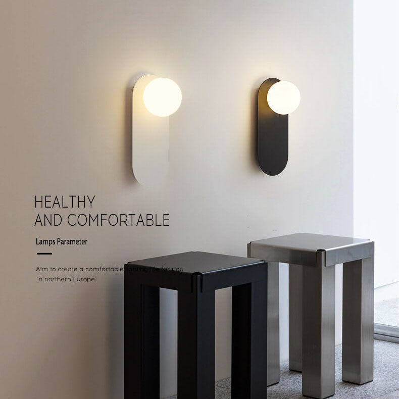 Elegant Glass Wall Light Sconce