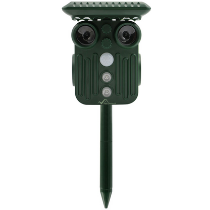Outdoor Solar Powered Deer Repellent, 5 Modes, Waterproof