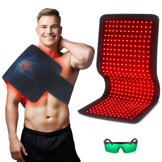 Advanced Red Light Therapy Wrap and Pad Set - Lusomart