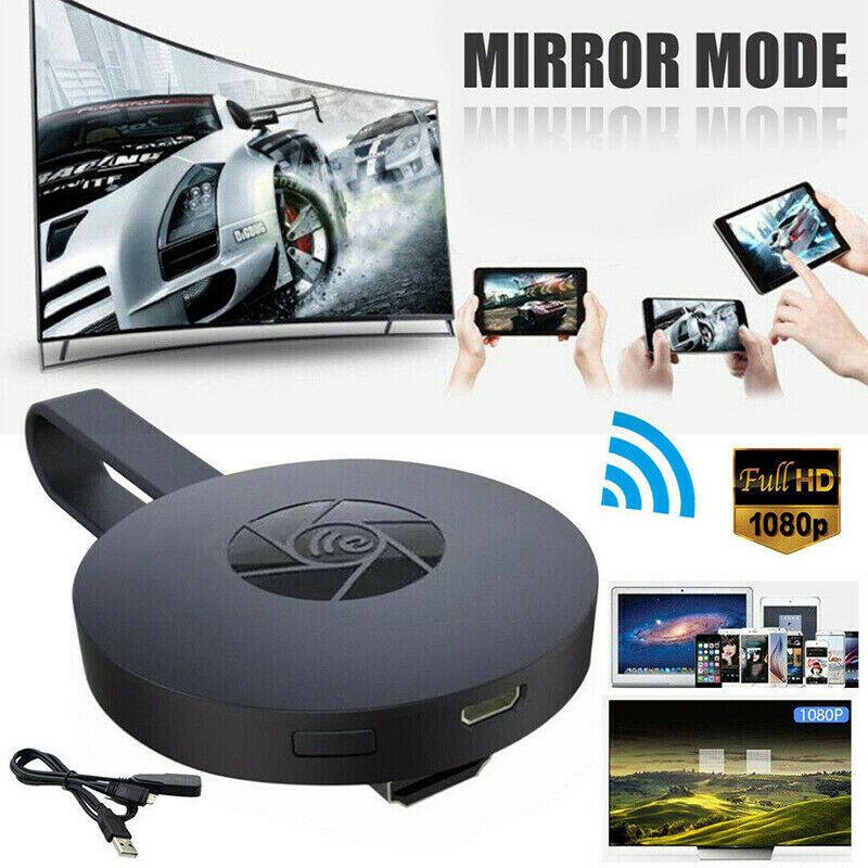 Compact Wireless HDMI Streaming Adapter for 1080p TV
