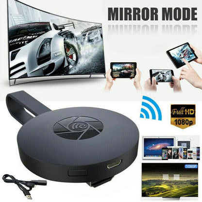 Compact Wireless HDMI Streaming Adapter for 1080p TV