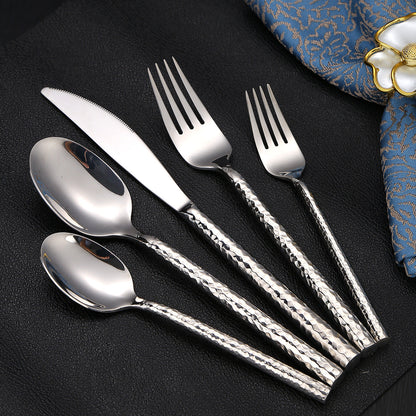 Elegant Stainless Steel Flatware Set - Lusomart