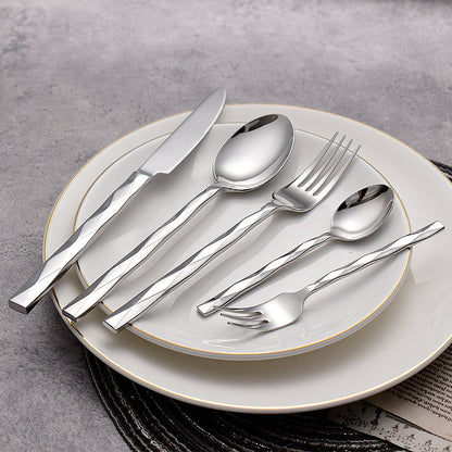  Svelte Silver Luxury Cutlery Set-4