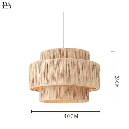 Stylish Woven Hanging Light
