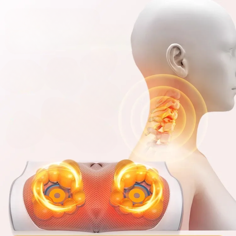 Relaxing Heat Massage Pad for Neck and Back