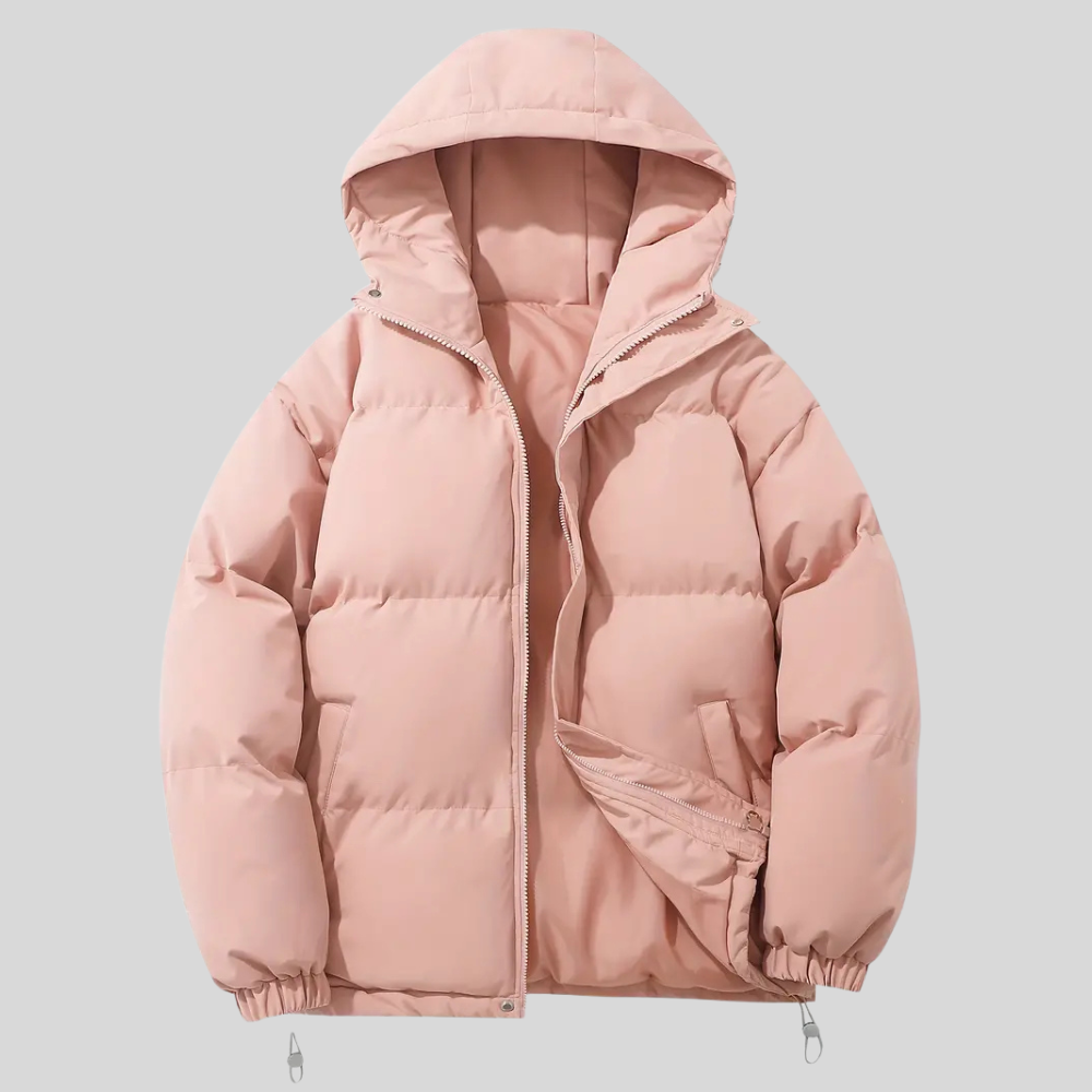 Warm Women's Hooded Puffer Coat for Winter - Lusomart