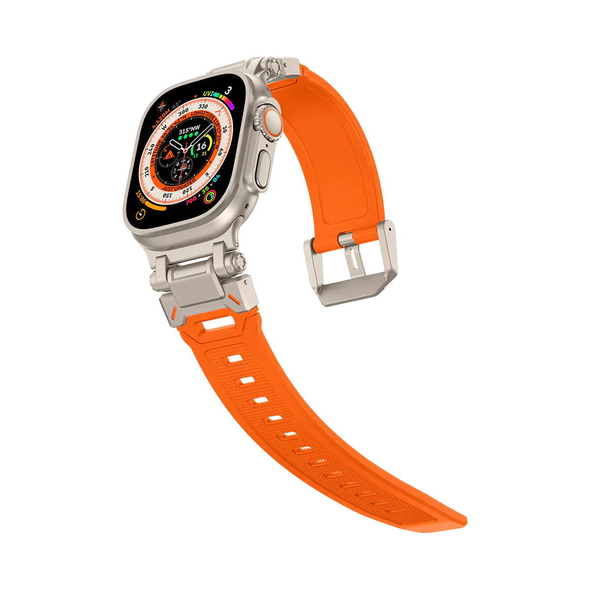 Durable Silicone Strap for Apple Watch