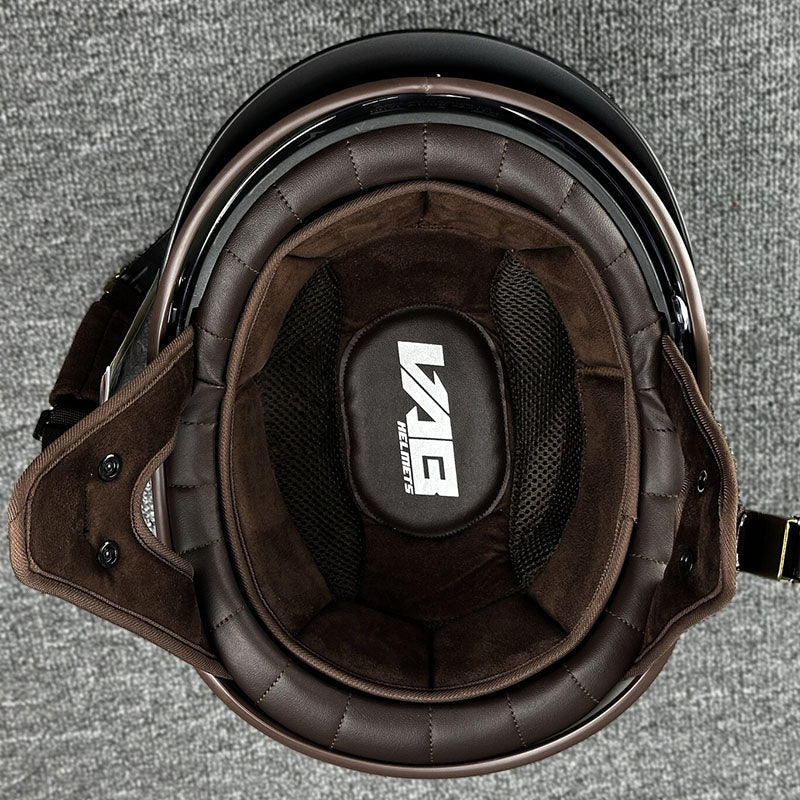 Lightweight Urban Half Face Helmet Quick Release Buckle