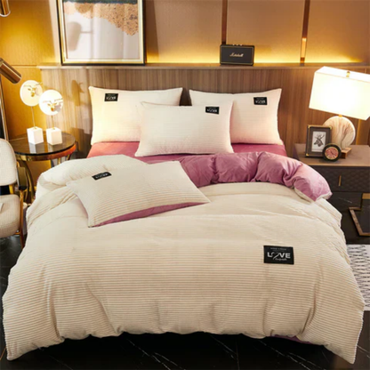 Soft Plush Throw Blanket – Cozy Fleece Cover - Lusomart