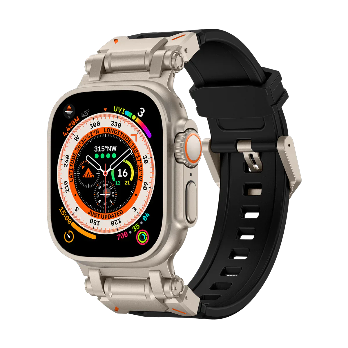Durable Silicone Strap for Apple Watch - Lusomart