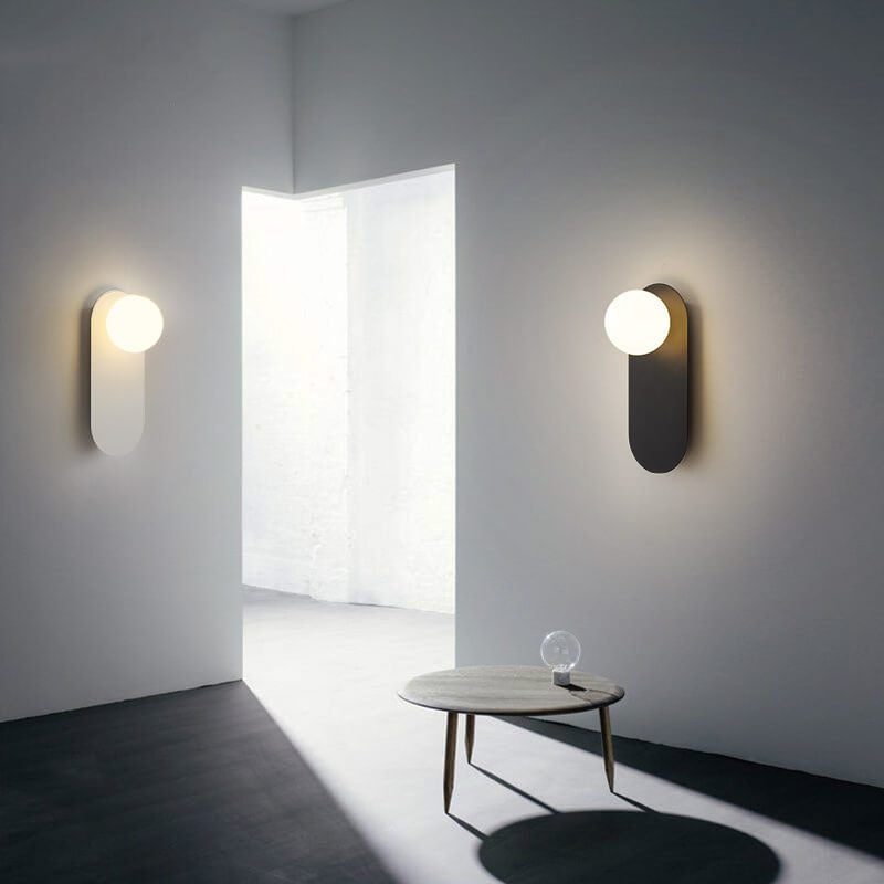 Elegant Glass Wall Light Sconce - Lusomart