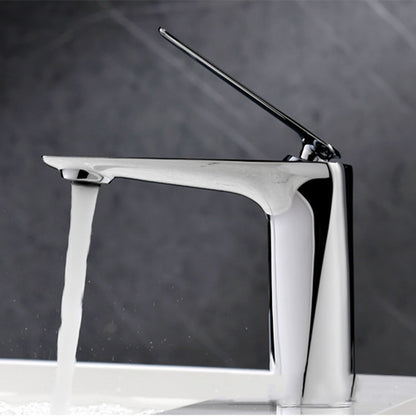Luxury Gold Tone Single Handle Bathroom Faucet - Lusomart