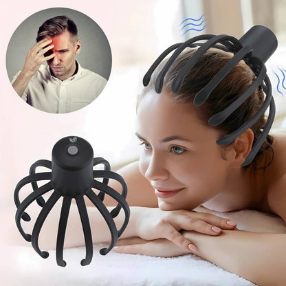 Relaxing Electric Head Massager For Tension Relief - Lusomart