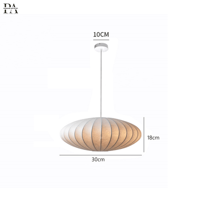 Calming Glass Hanging Lamp