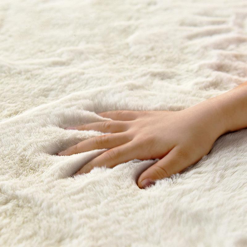 Soft Faux Fur Shaggy Area Rug - Lusomart