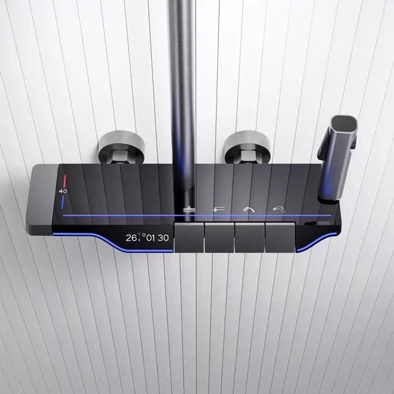 Advanced Smart Shower Head with LED Temperature Control