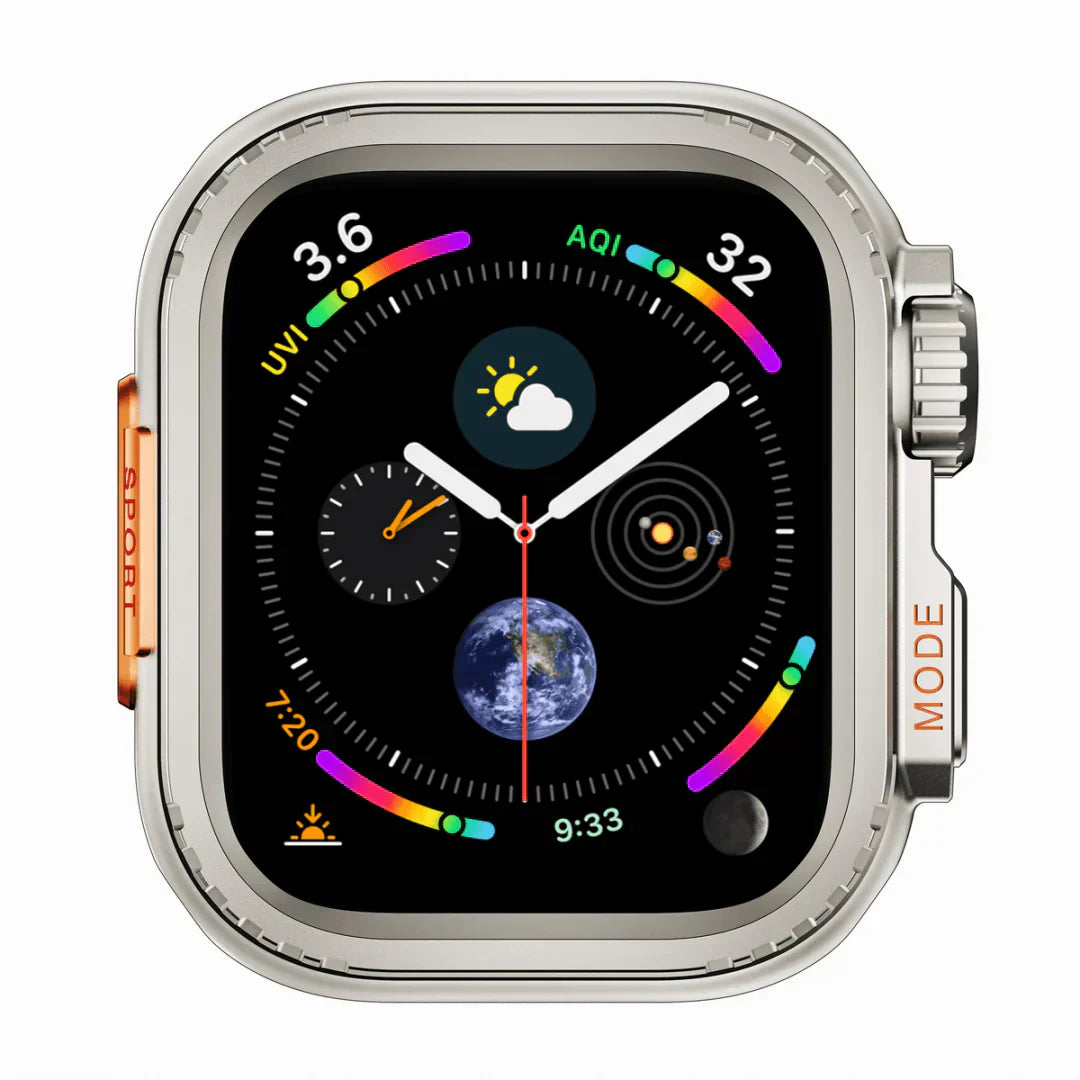 Durable Metal Protective Case for Apple Watch