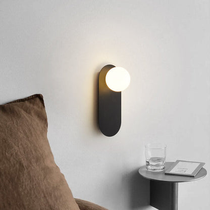 Elegant Glass Wall Light Sconce