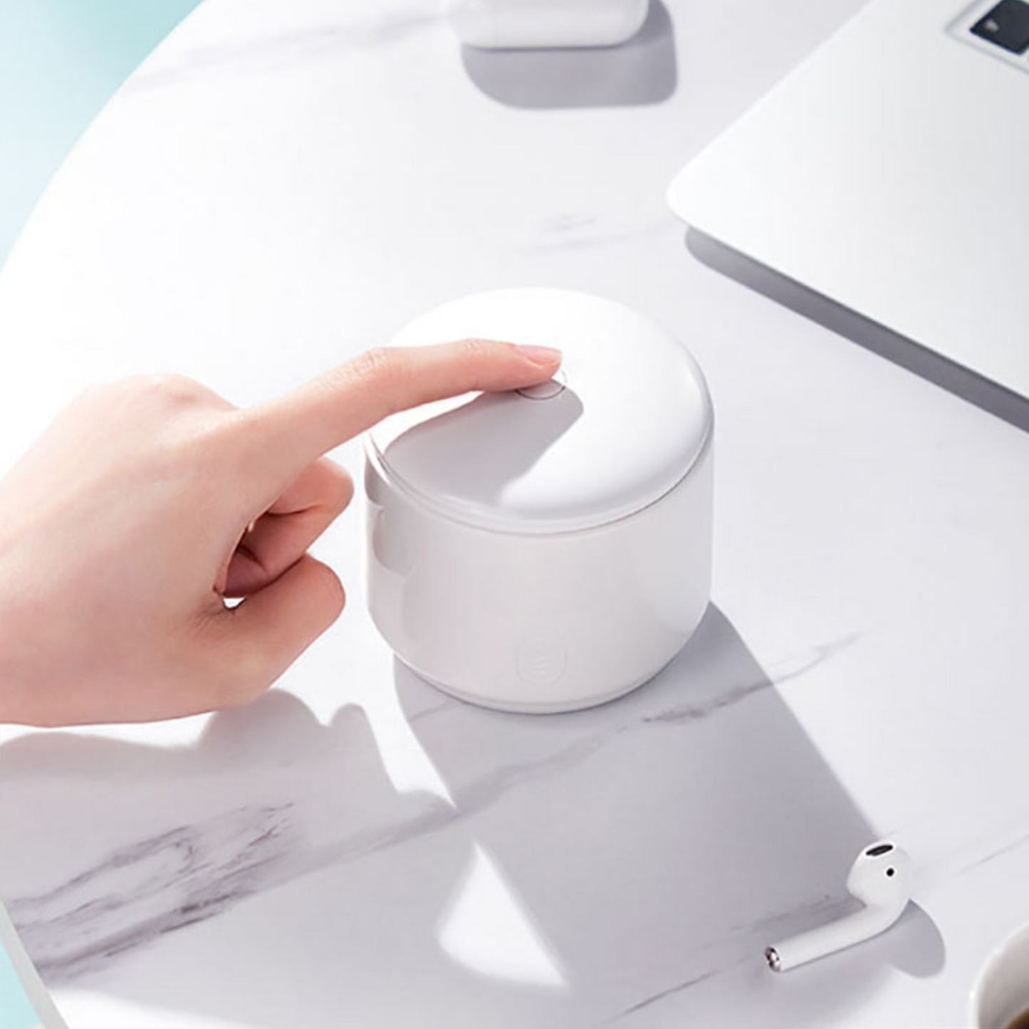 Powerful UV Sanitizing Ultrasonic Cleaning Device - Lusomart