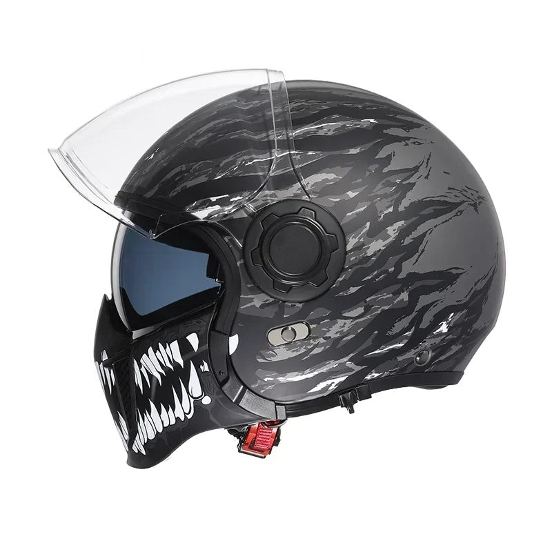 Safety Certified Full Face Modular Motorcycle Helmet