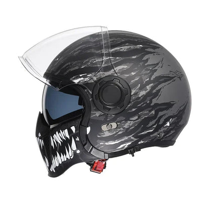 Safety Certified Full Face Modular Motorcycle Helmet