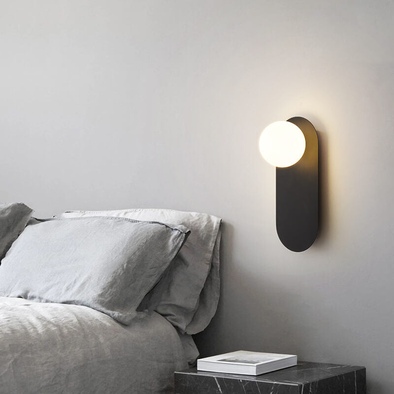Elegant Glass Wall Light Sconce